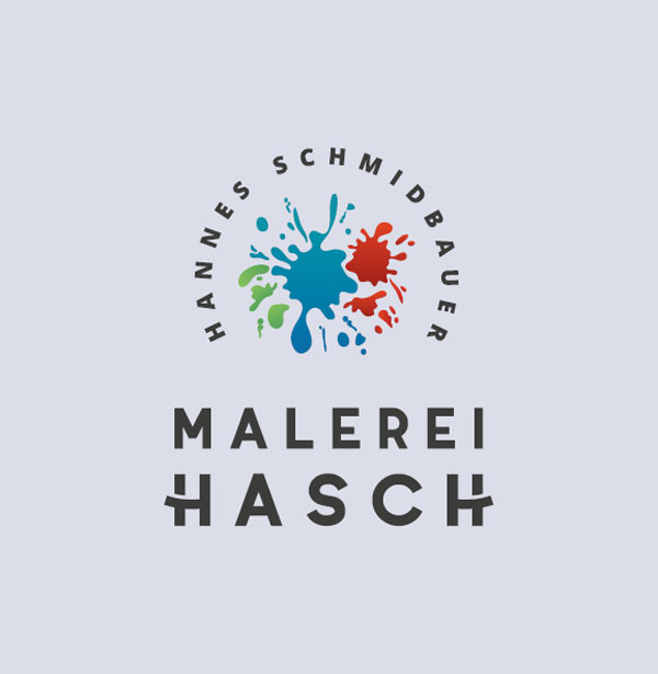 Malerei Hasch Logo Malerei Hasch